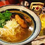 ※閉店　京都祇園の深夜族御用達！呑んだ後の〆にやさしい魚介系ラーメン☆「メントメシ ザコヤ」