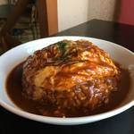 【閉店】オムライスフェチ必見！選べるダイナマイトサイズ！ 「ベビーフェイスプラネッツ」【松井山手】