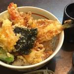 贅沢ネタのお値打ち天丼ランチ「京都天ぷら かふう」＠京大正門前の巻っす