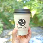ひんやり貴船の川床でホットコーヒーを「HyoueCafe」
