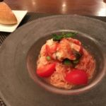 【京都ランチめぐり】京の台所・錦市場の隠れ家的イタリアン！夏の名物食材ハモの冷製パスタ☆「錦まつむら」