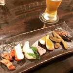 【京都酒場めぐり】東の台所・古川町商店街のビアバー！斬新なクラフトビール＆燻製たち☆「ビア小町」