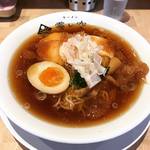 【京都ラーメンめぐり】酷暑の今こそ冷たい煮干そば！ゴクゴクと喉を潤すスープ完食☆「ラーメン 霽レ空 （ハレソラ）」