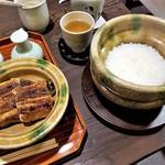 京都｜地焼きの三河産うなぎに土鍋ご飯「大國屋鰻兵衛（おおくにやまんべい）」