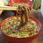 京都御所の西側であつもりの出石そばを味わう「竹邑庵太郎敦盛（ちくゆうあんたろうあつもり）」