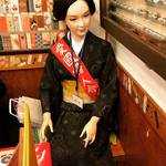有名人マネキン同席の元祖お好み焼き！祇園名物グルメ「壱銭洋食（いっせんようしょく）」