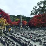 【2018京都紅葉最新】嵯峨野の古寺！8000体の石仏と紅葉の織り成す絶景スポット☆「化野念仏寺（あだしのねんぶつじ）」