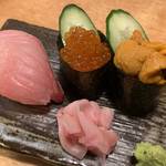 錦市場近くで手軽に美味しい寿司と天ぷら「寿司酒場 丸福 錦店」