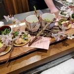 趣向を凝らした和フレンチ会席のランチ「花鏡（かきょう）」【東山三条】