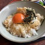 食材の宝庫 "京都大原" で絶品卵かけごはん（TKG）！「はんじ」