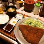 【京都とんかつめぐり】究極の柔らかヒレ肉！キャベツ・ご飯・味噌汁おかわりＯＫ！！住宅街の穴場店「手のべとんかつ 三平」