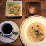 美味しいパスタとケーキの欲張りセット「セカンドハウス」【北山カフェ】