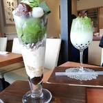満足度100％な京都の抹茶スイーツが食べられる【茶匠 清水一芳園】 京都本店。