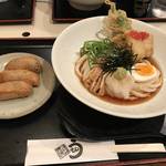 【京都ランチめぐり】祇園祭山鉾スグ！四条烏丸の人気店！シコシコ讃岐うどんの活ハモぶっかけも☆「英多朗」