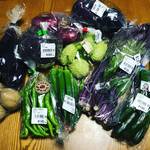 【京都野菜めぐり】伏見中心に産直レアな夏野菜満載！一風呂ついでにお買いもの☆「じねんと市場」