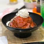 【京都ランチ】フードコートで本格ローストビーフ丼が食べれる♡「ローストビーフ星」