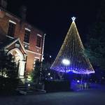 【夜の京都ぶらり】レンガ造り教会に映える大学イルミネーション☆「同志社大今出川キャンパス」