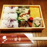 【新型コロナ対策】京都三条の老舗蕎麦の破格500円弁当！バランスいい名店の味☆「本家田毎」