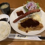 【京都ランチ】圧倒的ボリュームの洋食ランチ「喫茶フレスコ」