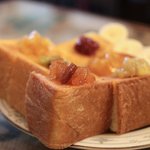 【復刻メニュー】進化させて受け継ぎます☆"回廊のジャムトースト”「喫茶パーチ」【西陣】