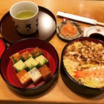 【京都ランチめぐり】四条河原町の京寿司名店！名代ちらし寿司や五山送り火限定寿司も「ひさご寿し」
