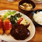 【京都ランチ】伏見住宅街の地元民御用達洋食！ボリューム満点＆割安「オムライスあらき」