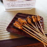 京都の門前菓子あぶり餅、『一文字屋和輔』と『かざりや』で食べ比べ【今宮神社】