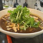 京都人はカレーうどんがお好き！お得な昼定食セットもあります「北大路カレーうどん」