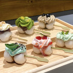 和と洋の出逢い、カラフル団子に心も弾む！IRO-MOCHI-『茶寮 和香菜』
