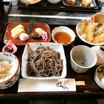 【京都ランチ】石臼挽き自家製紛の十割手打ち蕎麦☆料亭仕込み「霞中庵音和そば」