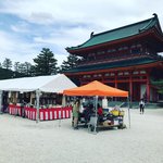 【京都イベント】平安神宮で絶賛開催中『古本まつり』☆夏越の祓『茅の輪』も登場