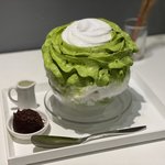【京都スイーツ】今年もこの季節がやってきた♡ふわふわエスプーマかき氷『茶寮 和香菜』