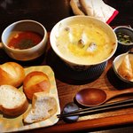 【京都ランチ】御所西に1月オープン☆ご近所で大人気「ばく食堂＆手作りパンの購買部」