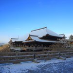 【雪の京都】雪景色の本堂は優美そのもの「音羽山 清水寺」【世界遺産】