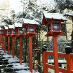 【貴船神社】寒い貴船の冷え込む冬、暖かい食事にほっこり「仲よし」