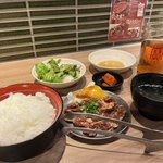 【京都ランチ】オフィス街で昼から焼肉♡柔らかハラミのお得ランチ『焼肉 弘商店 烏丸店』