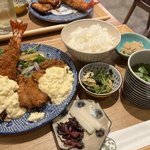 【京都ランチ】京都駅・ボリュームたっぷり！お得にご馳走様ごはん『ワビスケ』