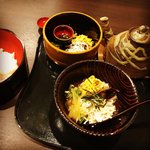 【京都ランチ】四条河原町に2021年オープン和食店☆間人鮮魚と『鶏飯』コスパ◎「小元」