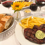【京都ランチ】京都でパリ気分♩名物はバターとろけるハラミのグリエ♡『ブション』
