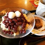 【京都かき氷】夏季限定『ほうじ茶金時ソルベ』必食☆京料理老舗『和久傳』のくつろぎ茶菓席