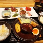 【京都ランチ】八代目儀兵衛監修土鍋ご飯＆自家製豆腐食べ放題☆おばんざい付洋食「市場小路」