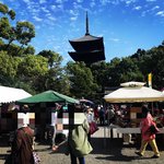 【京都イベント】毎月21日開催☆700年以上の歴史誇る世界遺産・東寺の縁日『弘法市』