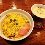 【京都ランチ】冬こそ名物『蒸し寿司』を☆新京極の創業120年を誇る老舗寿司「乙羽」