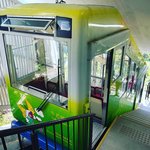 【京都ローカル鉄道】お寺運営の日本一短い鉄道☆新緑見下ろすケーブルカー「鞍馬山鋼索鉄道」