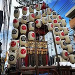 【2023京都】祇園祭を飾る山鉾めぐり☆『岩戸山』は車輪と屋根御神体のある珍しい曳山