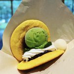 【京都和菓子】京都御苑限定“福来どらやき”を緑豊かな老舗『笹屋伊織』のカフェで☆