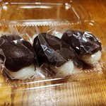 【京都和菓子】季節のお饅頭『月見団子』は素朴な美味しさと口溶け☆東本願寺スグ「橘屋」