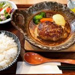 【京都ランチ】ご飯オン推奨の土鍋ハンバーグシチュー人気☆京都大学スグの洋食店「一」