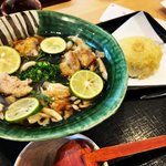 【京都ランチ】行列人気の本格手打ちうどん！限定レアな本場香川『あん餅うどん』も「大河」