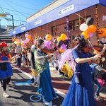 【京都長岡京】セブン商店会でハロウィン音楽隊　市内保育園児270人が仮装して来場！